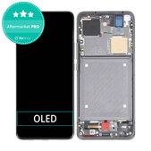 дисплей OLED за Xiaomi Mi 11 Ultra, Тъчскрийн и рамка, черен, Black