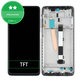 дисплей за Xiaomi Poco X3 Pro, Тъчскрийн и рамка, черен, Black, TFT