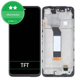 дисплей за Xiaomi Redmi Note 10 5G, Poco M3 Pro 5G, Тъчскрийн и рамка, Graphite Gray, TFT