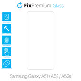 Закалено стъкло за Samsung A51, A52 и A52s, FixPremium