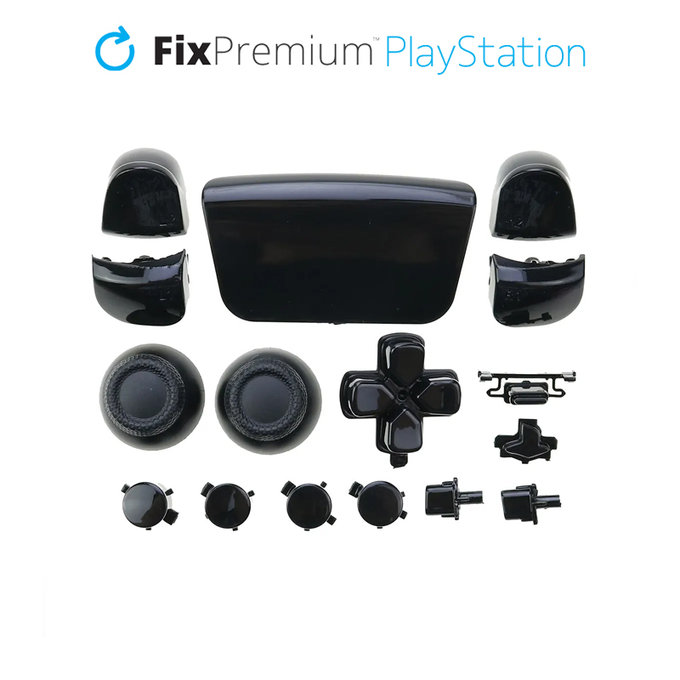 Грип капачки за контролер PS4/PS5 Skull комплект 2 бр., FixPremium