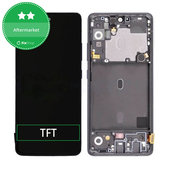 дисплей за Samsung A51 5G A516B, Тъчскрийн и рамка, TFT
