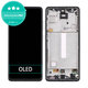 дисплей OLED за Samsung A52 5G A526B, A52s 5G A528B, Тъчскрийн и рамка, Awesome Black, OLED