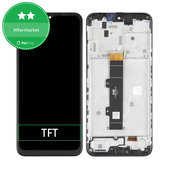 дисплей за Motorola Moto G30 XT2129, Тъчскрийн и рамка, Phantom Black, TFT
