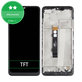 дисплей за Motorola Moto G50 XT2137, Тъчскрийн и рамка, Steel Gray, TFT