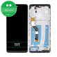 дисплей за Motorola Moto G60s XT2133, Тъчскрийн и рамка, черен, Black, TFT