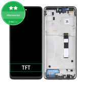 дисплей за Motorola Moto G 5G XT2113, Тъчскрийн и рамка, Volcanic Gray, TFT