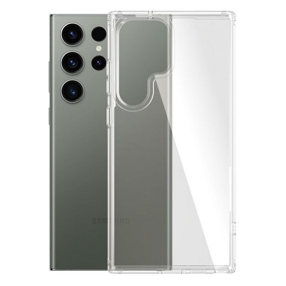 Калъф HardCase AB за Samsung S23 Ultra, Прозрачен, Transparent