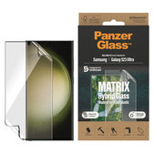 Хибридно стъкло Matrix UWF AB FP wA за Samsung Galaxy S23 Ultra, Прозрачно, PanzerGlass