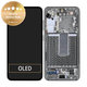 дисплей за Samsung S23 S911B, Тъчскрийн и рамка, GH82-30481C, GH82-30480C, зелен, Green, Genuine Service Pack