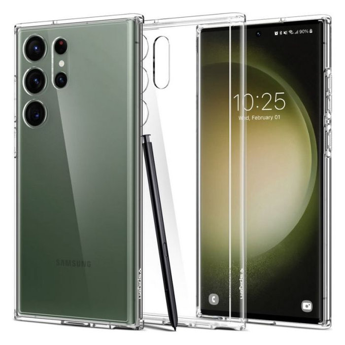 Калъф Ultra Hybrid за Samsung S23 Ultra, Crystal Clear