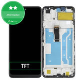 дисплей за Huawei P Smart (2021), Тъчскрийн и рамка, Midnight Black, TFT