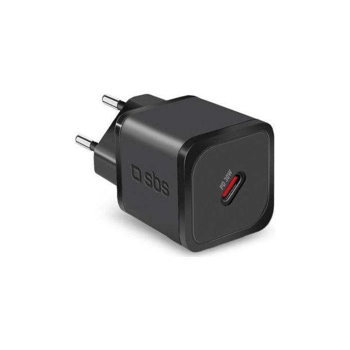 Зарядно устройство USB-C, PD, 30W, Черно, Black, SBS