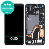 дисплей OLED за Google Pixel 4 XL, Тъчскрийн и рамка, Just Black
