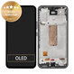 дисплей за Samsung A54 5G A546B, Тъчскрийн и рамка, GH82-31231A, GH82-31232A, черен, Black, Genuine Service Pack