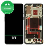 дисплей за OnePlus 9, Тъчскрийн и рамка, черен, Black, TFT