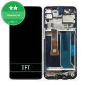 дисплей за OnePlus Nord N10 5G, Тъчскрийн и рамка, черен, Black, TFT