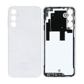 Капак на батерията за Samsung A14 A145R, GH81-23537A, сребрист, Silver, Genuine Service Pack