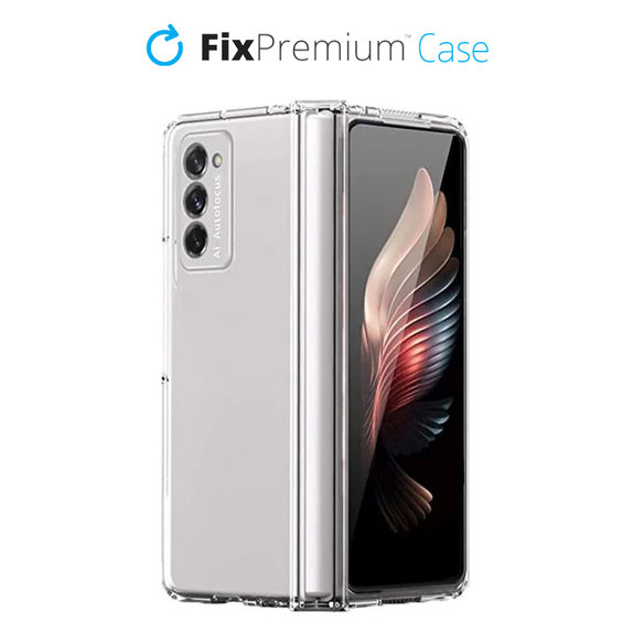 Силиконов калъф за Samsung Z Fold 2, Прозрачен, Transparent