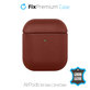 Кожен калъф за AirPods 1 & 2, Кафяв, Brown