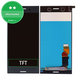 дисплей за Sony Xperia XZ Premium Dual G8142, Тъчскрийн без рамка, Deepsea Black, TFT