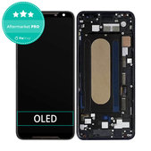 дисплей OLED за Asus ROG Phone 2 ZS660KL, Тъчскрийн и рамка, черен, Black