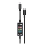 Интелигентен кабел за зареждане с детекция (USB-C – USB-C), AV-Line