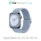 Каишка Solo Loop за Apple Watch (42, 44, 45 и 49mm), светлосин, light blue, FixPremium