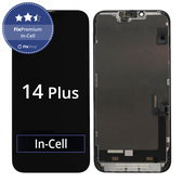 Дисплей In-Cell FHD за iPhone 14 Plus, Тъчскрийн с рамка, FixPremium