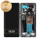 дисплей за Motorola Edge 40 Pro, Тъчскрийн и рамка, 5D68C21986, Interstellar Black, Genuine Service Pack
