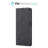 Калъф Business Wallet за iPhone 13 Pro Max, Черно, Black, FixPremium