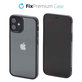 Калъф Invisible за iPhone 12 mini, Черно, Black, FixPremium