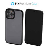Калъф Invisible за iPhone 12 Pro Max, Черно, Black, FixPremium