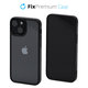 Калъф Invisible за iPhone 13 mini, Черно, Black, FixPremium