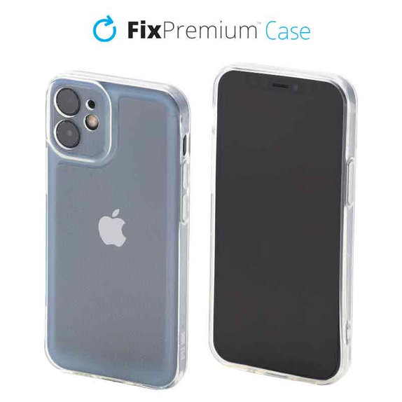 Калъф Invisible за iPhone 12 mini, Прозрачен, Transparent, FixPremium