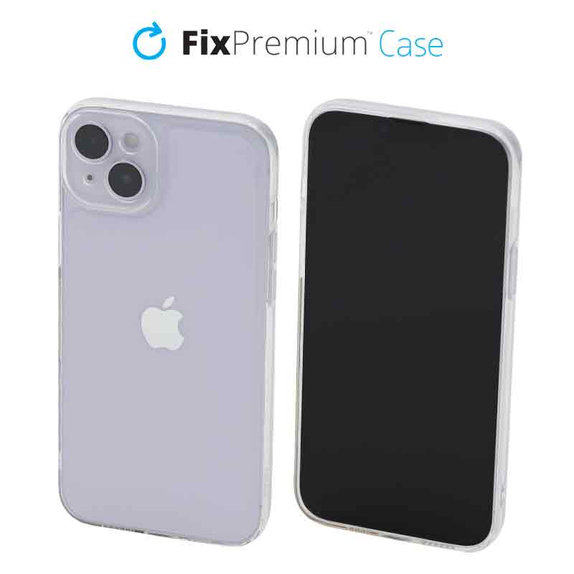 Калъф Invisible за iPhone 14 Plus, Прозрачен, Transparent, FixPremium
