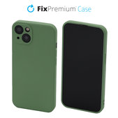 Калъф Rubber за iPhone 13 & 14, Зелено, Green