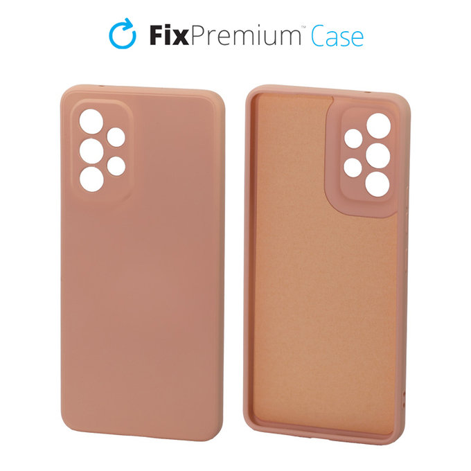 Калъф Rubber за Samsung A53 5G, Oранжев, Orange