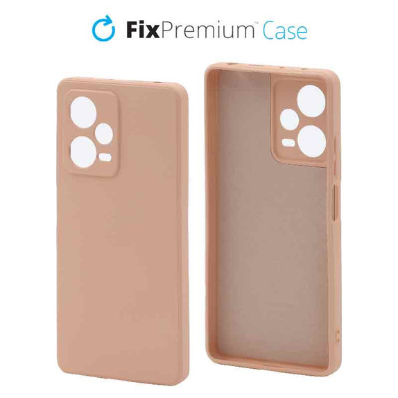 Калъф Rubber за Xiaomi Червено, Redmi Note 12 Pro Plus, Oранжев, Orange