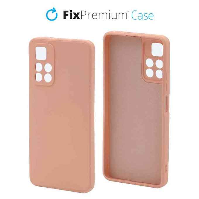 Калъф Rubber за Xiaomi Червено, Redmi Note 11S 5G, Oранжев, Orange