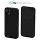 Калъф Rubber за iPhone 13 mini, Черно, Black