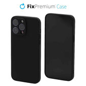 Калъф Rubber за iPhone 14 Pro Max, Черно, Black