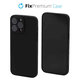 Калъф Rubber за iPhone 14 Pro Max, Черно, Black