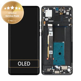 дисплей за Motorola Edge 40, Тъчскрийн и рамка, 5D68C22670, Eclipse Black, Genuine Service Pack