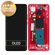 дисплей за Motorola Edge 40, Тъчскрийн и рамка, 5D68C22712, Viva Magenta, Genuine Service Pack