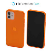 Калъф Clear за iPhone 12 & 12 Pro, Oранжев, Orange
