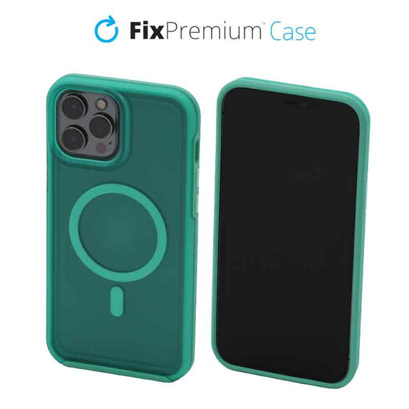 Калъф Clear с MagSafe за iPhone 13 Pro Max, Mint Blue