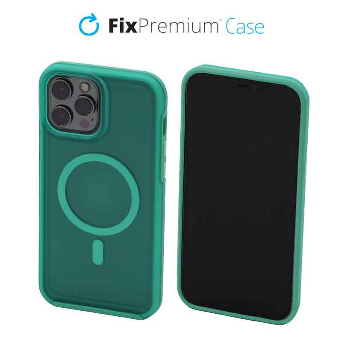Калъф Clear с MagSafe за iPhone 13 Pro Max, Mint Blue