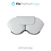 Смарт калъф за AirPods Max, Бял, White, FixPremium