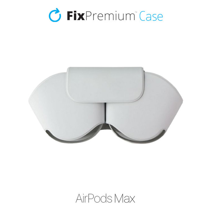 Смарт калъф за AirPods Max, Бял, White, FixPremium